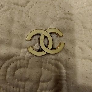Chanel metal logo